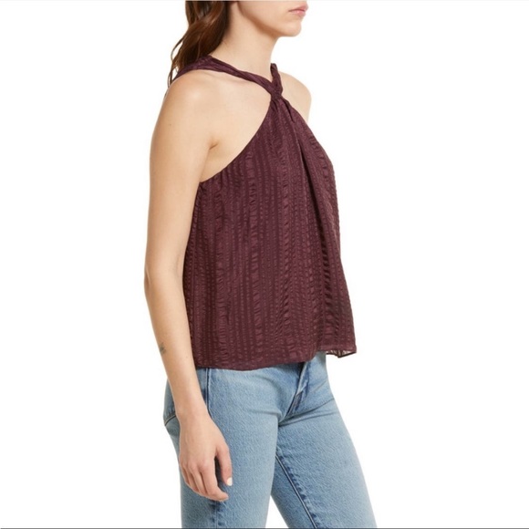 Frame Silk Halter Top Large - Picture 3 of 10